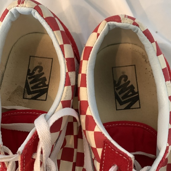 Size 13 vans used in good condition red and white very cute - Picture 6 of 8